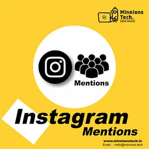 Instagram mentions