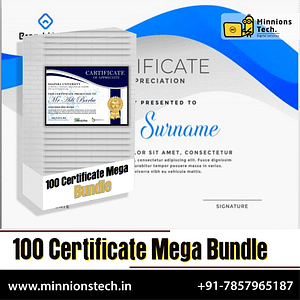 certificate mega bundle