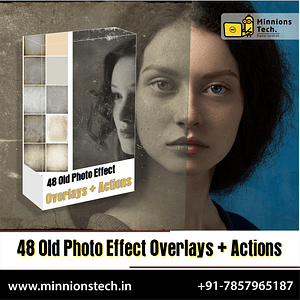 Old Photo Effect Overlays Actions