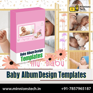 Baby Album Design Templates
