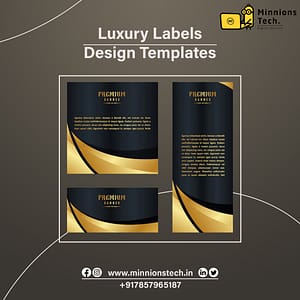 Luxury Labels Design Templates