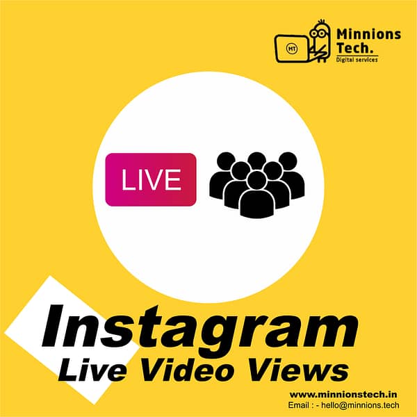Instagram Live video views