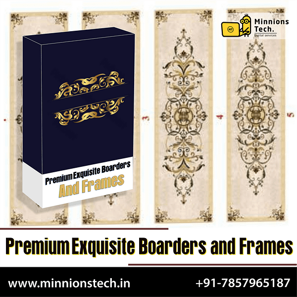 Premium Exquisite Boarders and Frames