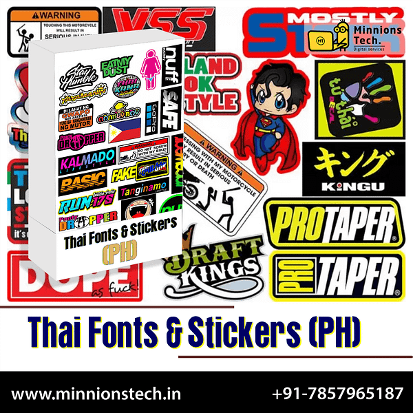 Thai Fonts Stickers PH