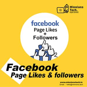 Facebook page likes followers