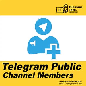 Telegram public channel members