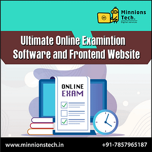 Ultimate Online Examintion Software and Frontend Website