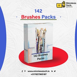 142 Brushes Packs