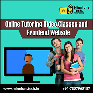Online Tutoring Video Classes and Frontend Website