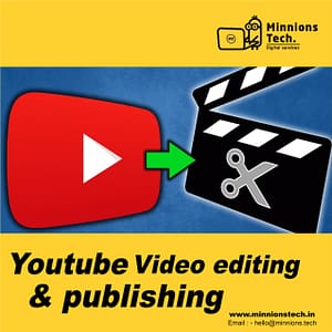 Youtube Video editing publishing