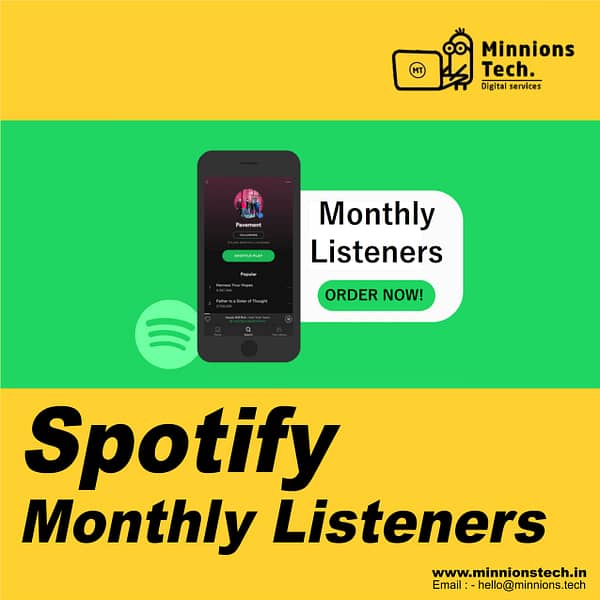 Spotify monthly listeners