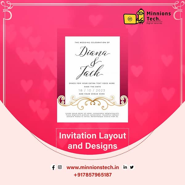 Invitation Layout and Designs